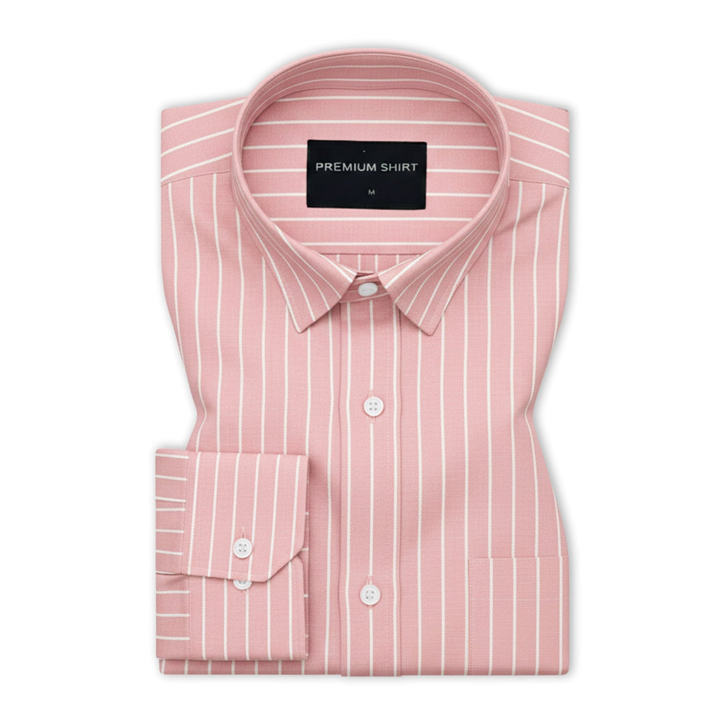 Peach & Mint Green Oxford Pack of 2 Pinstripe Shirts