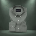 Oxford Cotton Olive Shirt For Men