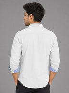 Cargo Style White Shirt