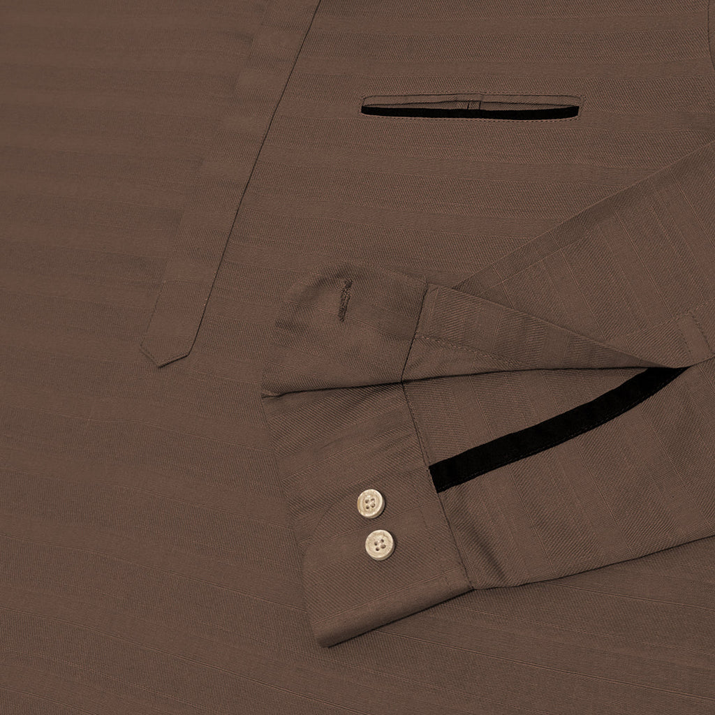 Urban Fit Mehendi Short Linen Kurta For Men