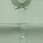 Pack of 2 Oxford Cotton Shirt For Men (Sea Green & Sky Blue)