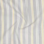 Soft Grey Oxford Stripe Cotton Shirt For Men