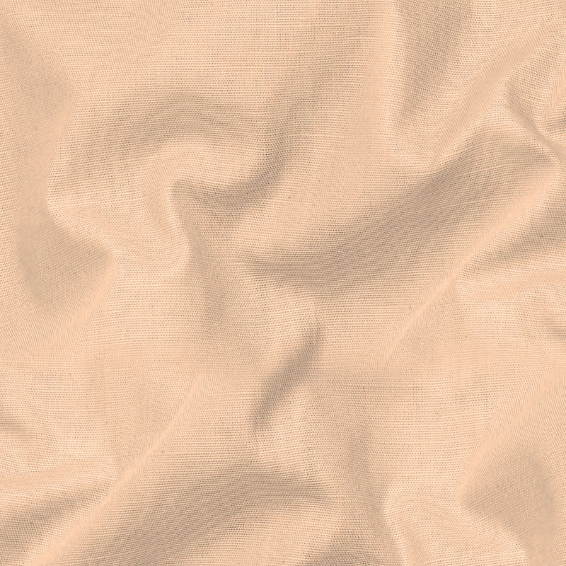 Cream Solid Linen Shirt for Man