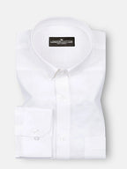 White Linear Linen Shirt
