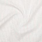 Fine Maroon Pinstripe Linen Shirt