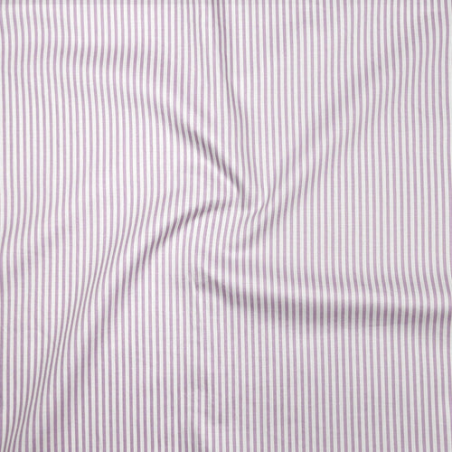 Purple Stripes Satin Shirt for Men