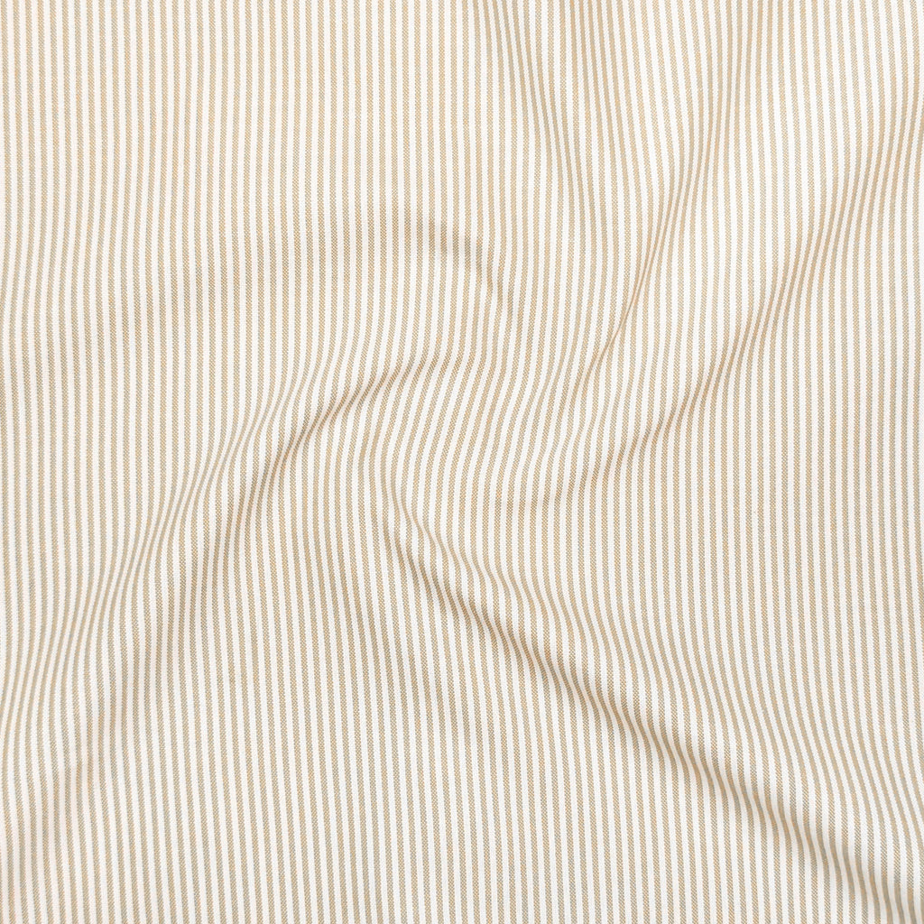 Bold Beige & Bold Red Oxford Pack of 2 Stripe Shirts For Men