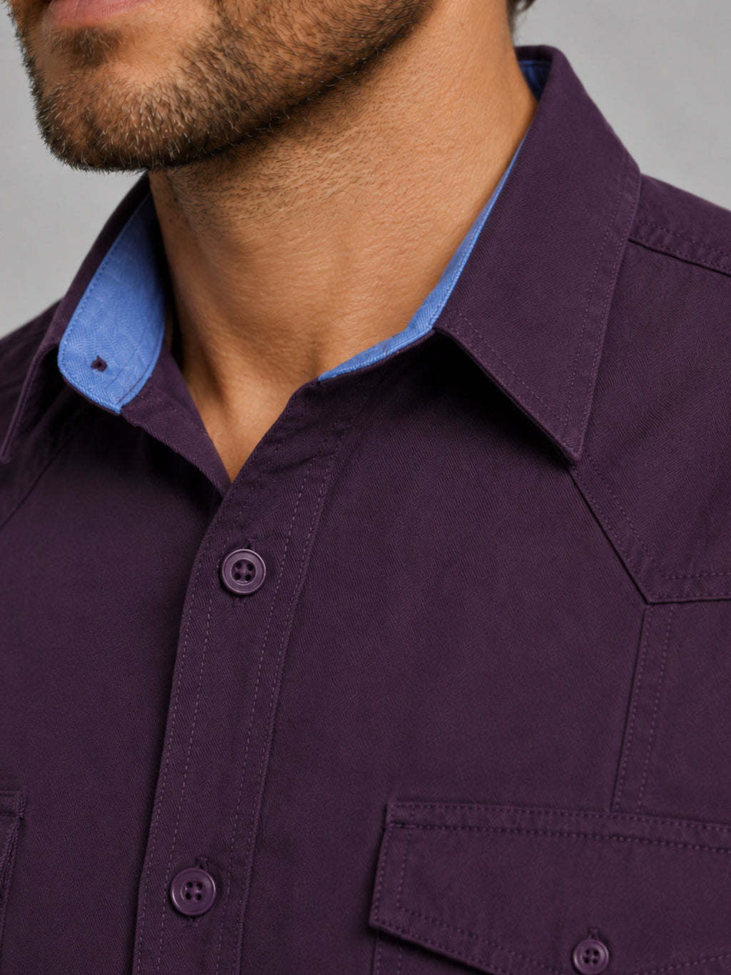 Pack Of 3 Cargo Style White, Wine & Black Shirt