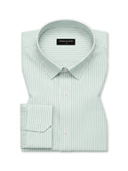 Purple & Light Green Stripe Oxford Pack of 2 Shirts For Men