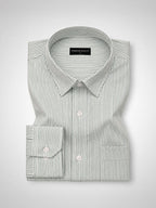Lemon & Dark Green Oxford Pack of 2 Stripe Shirts For Men