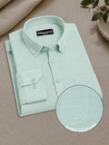 Turkish Blue Linear Linen Shirt