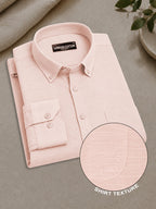Peach Linear Linen Shirt