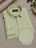 Soft Sage Linear Linen Shirt