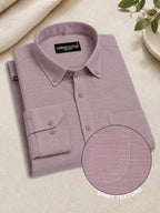 Lavender Linear Linen Shirt