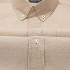 Pack of 2 Oxford Cotton Shirt For Men (White & Beige)