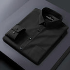 Pack of 2 Premium Cotton Solid Shirt for Man (Black, Sky Blue)