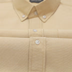 Oxford Cotton Cream Shirt For Men