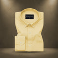 Oxford Cotton Lemon Shirt For Men
