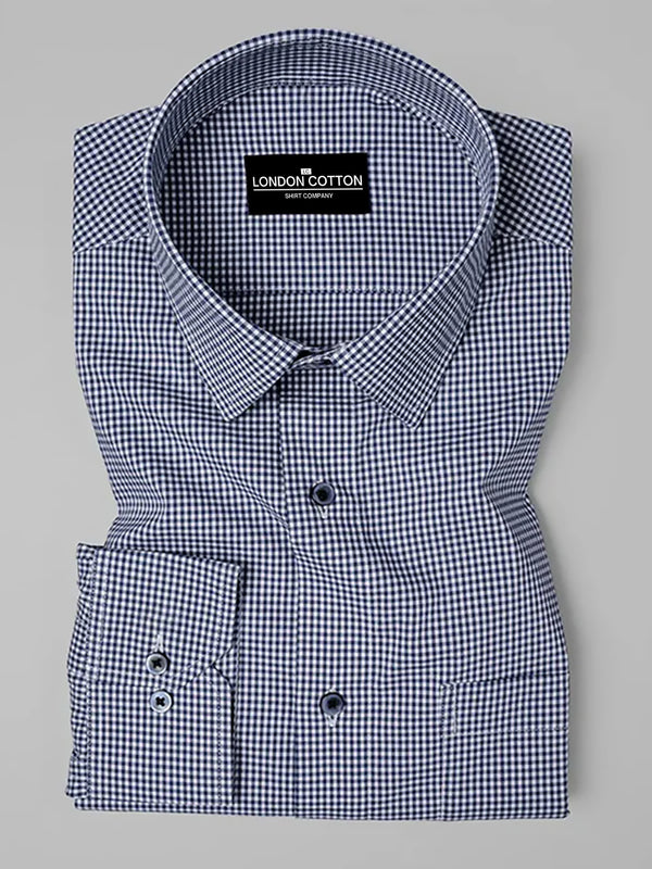 Crown Designer Premium Cotton Without Pocket Shirt for Man (White)
