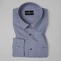 Deer Designer Premium Cotton Without Pocket Solid Shirt for Man (Black)
