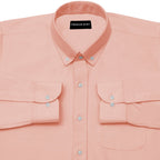 Oxford Cotton Peach Shirt For Men