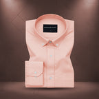 Pack of 2 Oxford Cotton Shirt For Men (Olive &Peach)