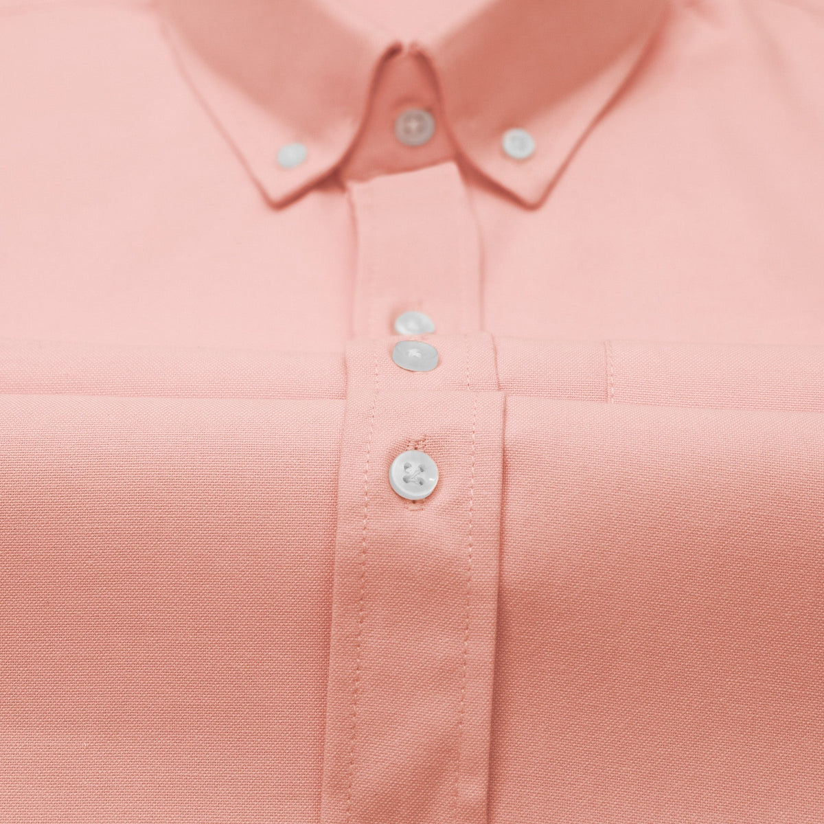 Pack of 2 Oxford Cotton Shirt For Men (Sky Blue & Peach)