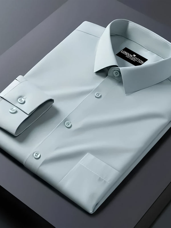 Premium Cotton Solid Shirt for Man (Pista)