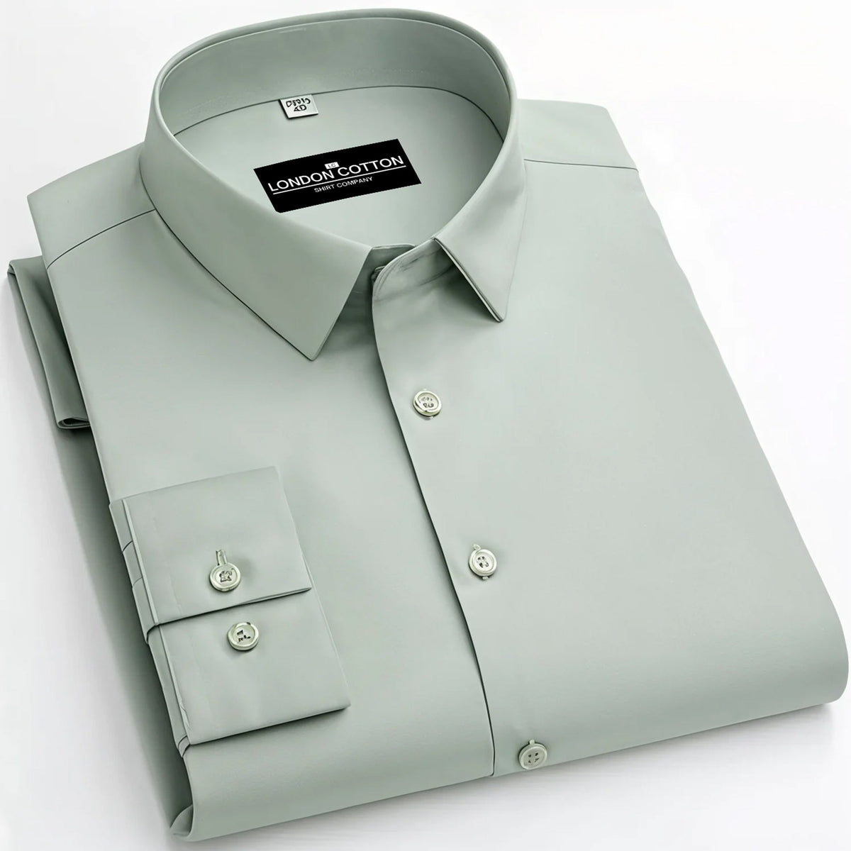 Plain Solid Cotton Shirt (Bottle Green)