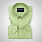 Bold Grey & Pistachio Oxford Pack of 2 Pinstripe Shirts