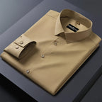 Pack of 2 Premium Cotton Solid Shirt for Man (Skin, White)