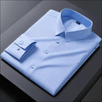 Pack of 2 Premium Cotton Solid Shirt for Man (Peach, Sky Blue)