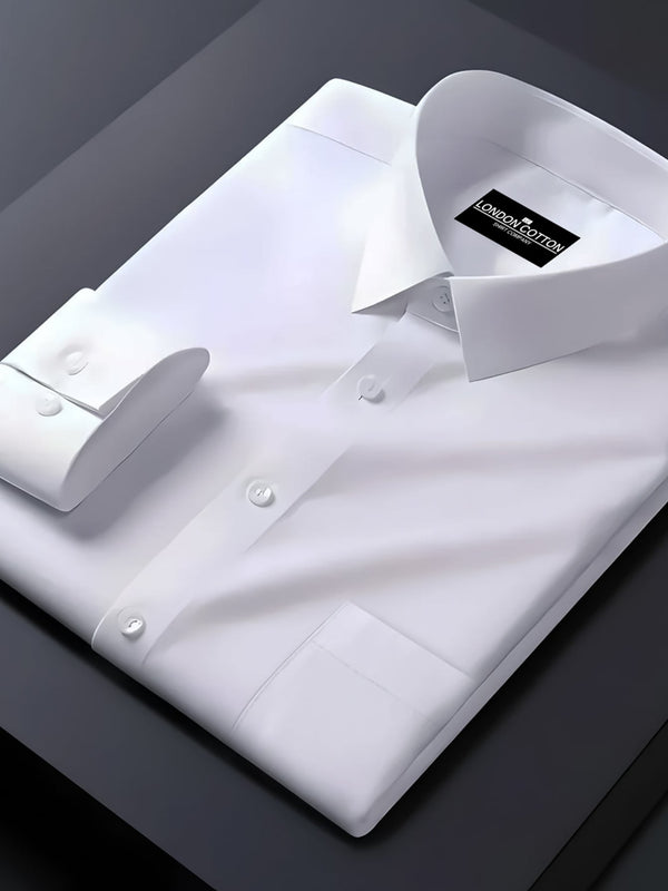 Hight Quality Satin Shirt for Man (White)