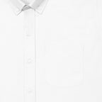 Oxford Cotton Pearl White Shirt For Men