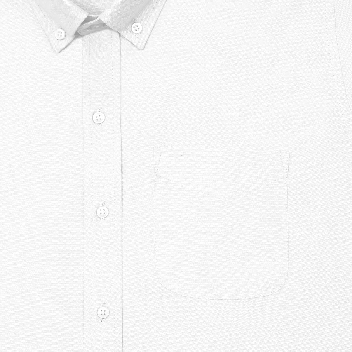Oxford Cotton Pearl White Shirt For Men