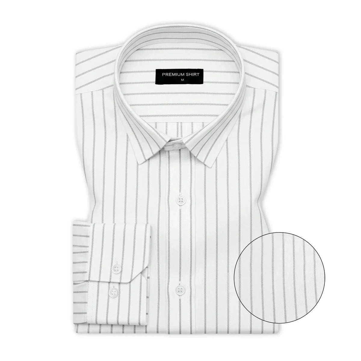 Bold Black & Bold Grey Oxford Pack of 2 Pinstripe Shirts