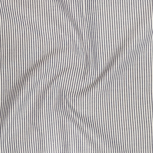 Bold Black Stripe Oxford Shirt For Men