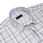 Light Blue Classic Check with Black Stripe Shirt for Men