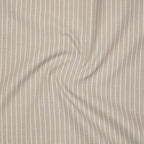 Khaki Pinstripe Oxford Shirt For Men