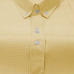Oxford Cotton Lemon Shirt For Men