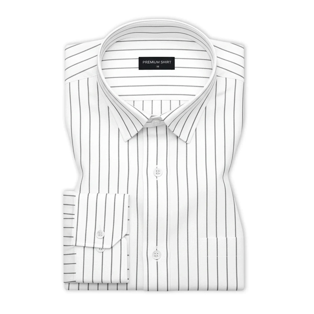 Dark Grey & Charcoal Black Oxford Pack of 2 Pinstripe Shirts