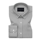 Bold Black & Bold Grey Oxford Pack of 2 Pinstripe Shirts
